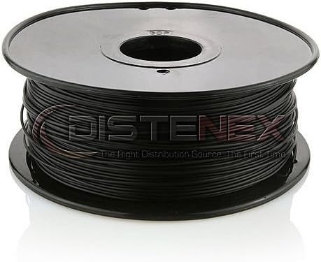 3D Printer ABS Filament 1.75mm 1Kg Spool - Black
