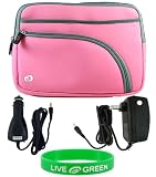 ASUS Eee PC 1000 10-Inch Netbook Sleeve Case - Bundle with 12V Car and Wall Charger