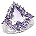 6.85 Carat 14K Endicron Genuine Amethyst Silver title=