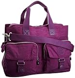 Kipling New Becky, Sac Ordinateur - Violet (Grape), Synth&eacute;tique