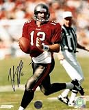 Trent Dilfer Autographed/Hand Signed Tampa Bay Buccaneers 8x10 Photo (Red Jersey)