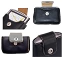 Leather Case Magellan: GPS carry case for satellite navigational systems, fits models: Magellan Maestro 3140, Maestro 3100 GPS..