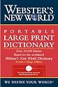 Webster's New World Portable Large Print Dictionary, Second Edition