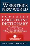 Websters New World Portable Large Print Dictionary, Second Edition