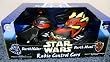 Retired Disney Racers Star Wars Radio Control Cars Darth Vader vs Darth Maul New in Box