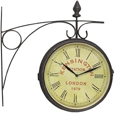 Kare 61860 Old London Station Wall Clock 41 x 9 x 41 cm Iron