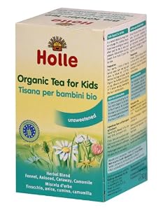 Holle Organic Baby Teas - Herbal Baby Tea - Single Box, 20 Tea Bags