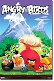 (22×34) Angry Birds Action Video Game Poster Print