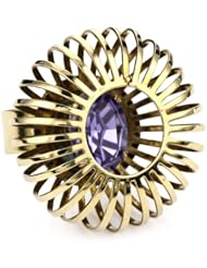Anton Heunis "Art Deco Renaissance" Majestic Adjustable Cage Ring