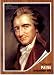 2008 Topps American Heritage Baseball Cards # 34 Thomas Paine ( American Revolution H...