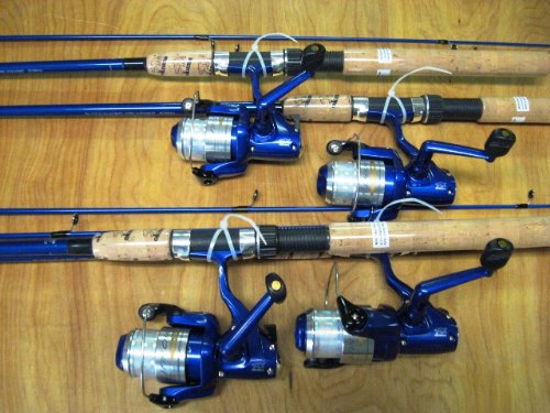 4 PK OKUMA FIN-CHASER BLUE 6'6