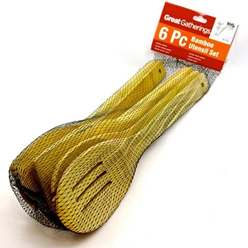 Bamboo Utensil Set,6x