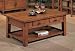 Distressed Oak Coffe Table with Storage Drawers By Coaster Furniture