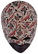 Batik Mask, Wooden - Indonesian, 12" X 9"