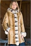 Women's Reversible Sheared Mink Coat