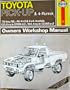 Toyota Pick-Up Owners Workshop Manual, 1979-85