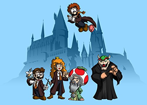 “Harry Pooper” Funny Video Game & Movie Parody – Rectangle Refrigerator Magnet