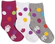Tic Tac Toe Baby-girls Infant Wild Dots Graphic Socks