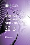 Contemporary Ergonomics and Human Factors 2013