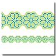 Cosmo Girl Flirt Self-stick Wall Border
