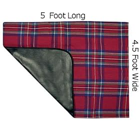 EXTRA LARGE PICNIC RUG 170cm x 130cm