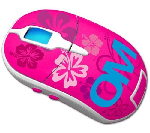 Mad-x Omm-06-pk Wireless Mouse - Pink + Universal Charger For Non-rechargeable Batteries (mice Bundle Pack) Picture
