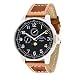 Field & Stream Men's Angler Tan Leather Strap Watch #F158GKSBMN
