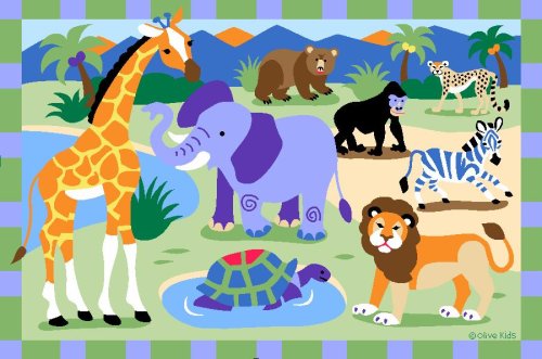 LA Rug Wild Animals Rug 19