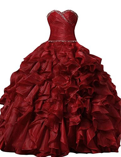 Dressystar　レディーズドレス　フロア丈　ビーズ付け　編み上げ　ステージドレス　ふわふわ　演奏会ドレス　コンサートドレス　結婚式ドレス　披露宴ドレス　パーテイードレス　二次会ドレス　プロムドレス　イブニングドレス　お呼ばれドレス