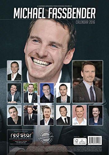 Michael Fassbender 2016 Calendar A3