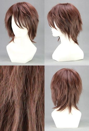Ruler Short Final Fantasy-noel・kreiss Light Brown Anime Cosplay Wig