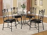 Stone Bar 5 Piece Dining Set by Coaster Furniture
