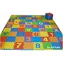 Uppercase 84 Sq. Ft. 'We Sell Mats' Alphabet and Number Floor Puzzle-Each Tile 12"x12"x3/8" Thick with Borders plus 48 plain tiles.