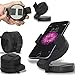 Apple iPhone 6S Plus - Black 360 Degree Windscreen Mini Car Mount Holder Cradle + Polishing Cloth