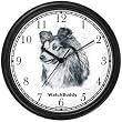 Shetland Sheepdog Dog Wall Clock by WatchBuddy Timepieces (White Frame)