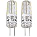 BESTVERT G4 Base 3W DC 12V 24Leds 3014 80LM LED Crystal Bulb 360 Degrees Bi Pin Capsule Spotlight Lamps, Cool White 5500-6500 Pack of 10
