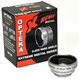 Opteka .45x Wide Angle Lens for Flip SlideHD Digital Video Camcorder