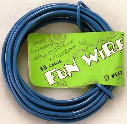 Fun Wire 18 Gauge Coil - Blueberry