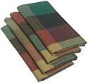 DII Palette Check Lodge Napkin Set of 4