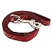 Puppia Authentic Cyberspace Matching Lead Pet Leash, Medium, Wine