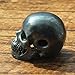 Glintbay Handmade Sterling Silver Skull Bead Motorcycle Heavy Locomotive Punk Pendant (Antique-M)