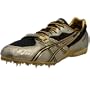 ASICS Men's Turbo Phantom Track & Field Shoe,Onyx/Black/Gold,10 D US