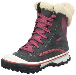 Merrell PIXIE LACE WTPF J55906, Damen Fashion Stiefel, Grau (CHARCOAL), EU 38 (UK 5) (US 7.5)