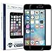 iPhone 6 Glass Screen Protector, Tech Armor Edge to Edge Glass (.2mm) Apple iPhone 6S / iPhone 6 (4.7-inch) Screen Protector (Blk) [1-Pack]