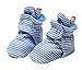 Zutano Baby Bootie, Periwinkle Candy Stripe, 12 Months