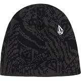 VOLCOM Zop Opera Mens Reversible Beanie - Black