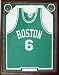 Bill Russell Autographed / Signed Framed Boston Celtics Authentic Jersey