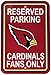 Bsi Products Bsi NFL Arizona Cardinals Reserved Parking Sign