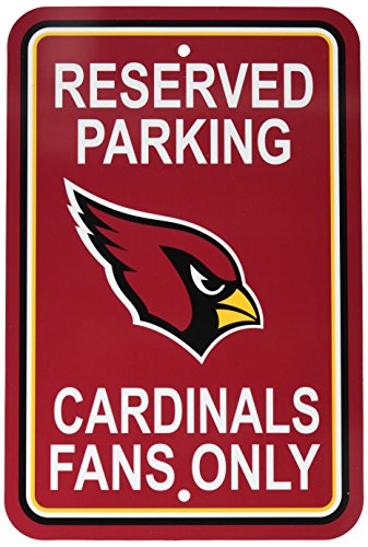 Bsi Products Bsi NFL Arizona Cardinals Reserved Parking Sign