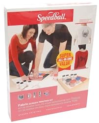Speedball Super Value Screen Printing Fabric Kit